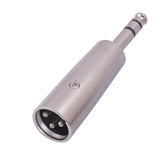Adaptador 2206-1 de 6,35 mm, 1/4 TRS macho a XLR de 3 pines macho, 2206-1
